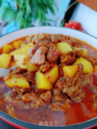 牛腩烧土豆的做法步调：20