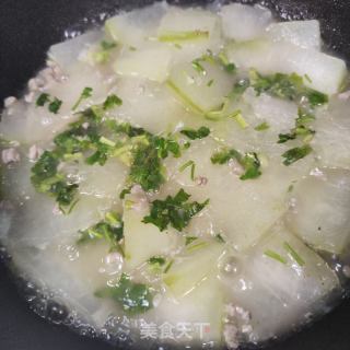 肉终烧冬瓜的做法步调：5
