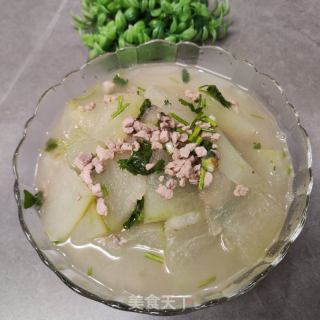 肉终烧冬瓜的做法步调：7
