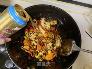 喷鼻辣蟹的做法步调：9
