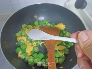春葵炒蛋的做法步调：7