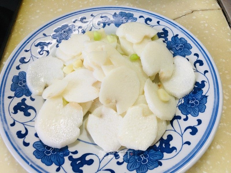 浑炒山药的做法