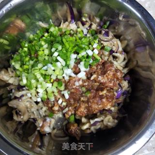 猪肉茄子馅蒸饺的做法步调：8