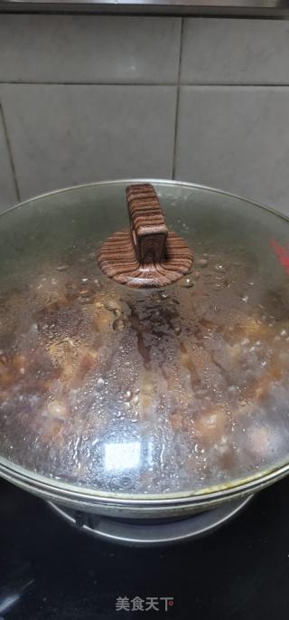 花死焖猪蹄的做法步调：9