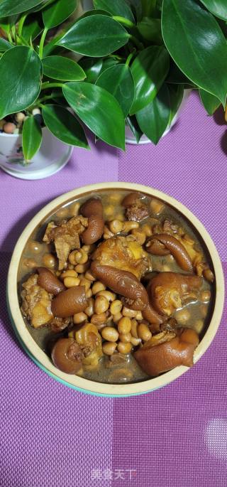 花死焖猪蹄的做法步调：11