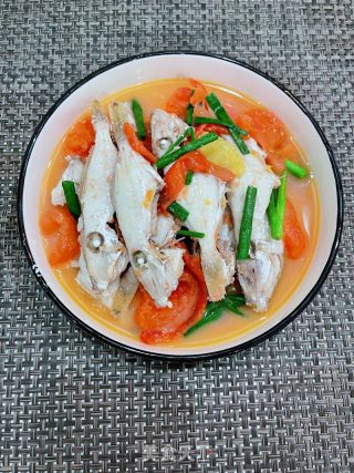 番茄剥皮鱼的做法步调：12