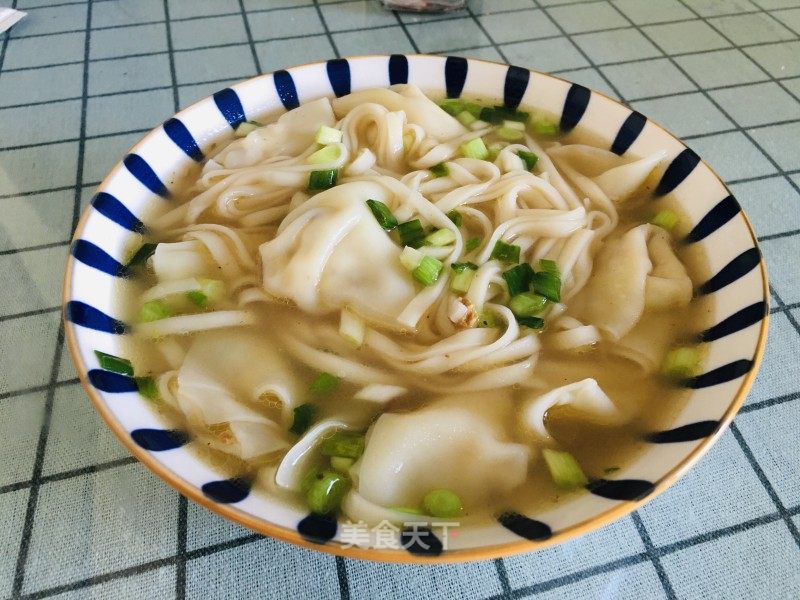 鸡汤云吞里的做法