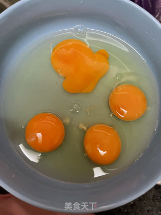 丝瓜炒鸡蛋的做法步调：3