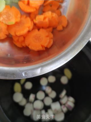 新百开淮山肉丝汤的做法步伐
：5