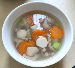 新百开淮山肉丝汤的做法步伐
：10