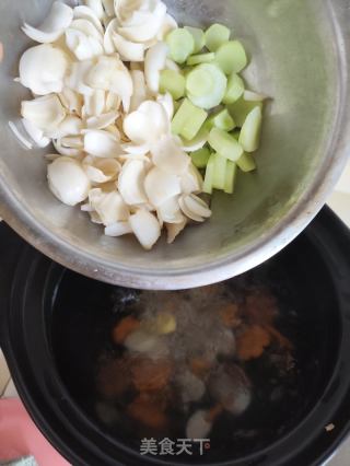 新百开淮山肉丝汤的做法步伐
：8