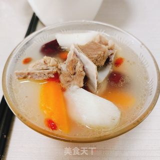 山药骨头汤的做法步调：15