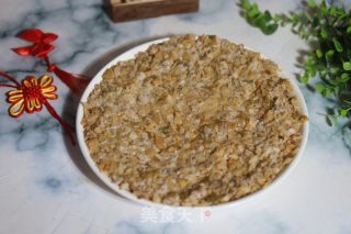 浑蒸肉终头菜的做法步调：6