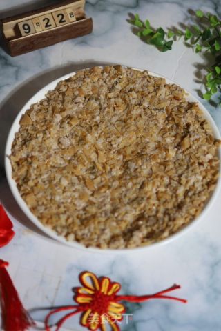 浑蒸肉终头菜的做法步调：7