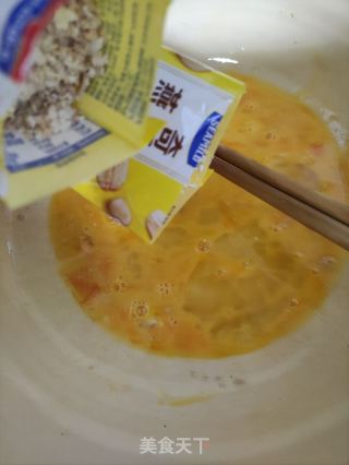 萝卜鸡蛋饼的做法步调：2