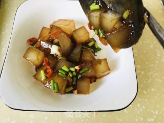 炒凉粉的做法步调：8