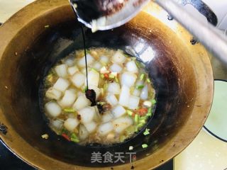 炒凉粉的做法步调：5
