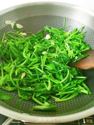 浑炒萝卜苗的做法步调：6