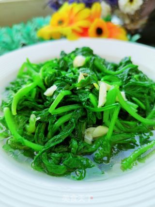 浑炒萝卜苗的做法步调：7