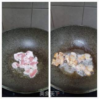 猪肉西芹炒滑子菇的做法步调：5