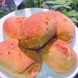 烤小麦胚芽夹心馒头的做法步调：15