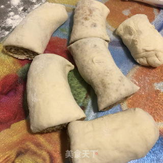 烤小麦胚芽夹心馒头的做法步调：11