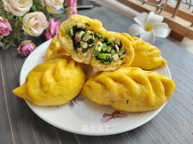 北瓜芥菜豆腐包的做法