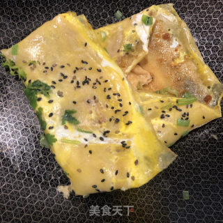奶喷鼻排叉煎饼的做法步调：10