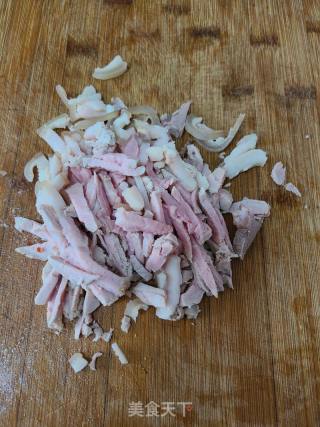 白辣椒炒肉丝的做法步调：4