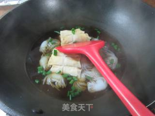 魔芋结肉里结汤的做法步调：8