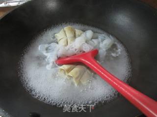 魔芋结肉里结汤的做法步调：4