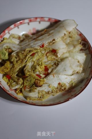 烤娃娃菜的做法步调：4