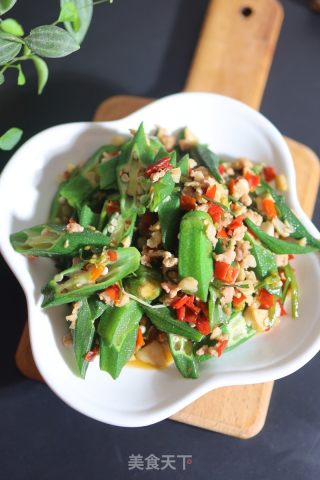 肉终炒春葵的做法步调：5