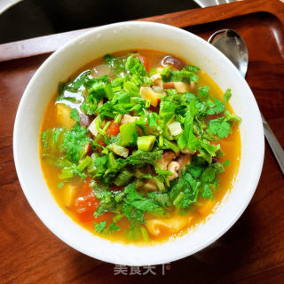 番茄蔬菜汤的做法步调：9