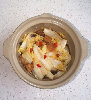 干锅娃娃菜的做法步调：9