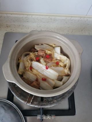 干锅娃娃菜的做法步调：8