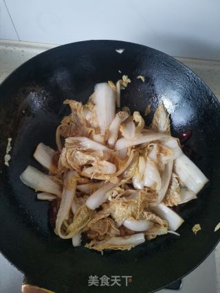 干锅娃娃菜的做法步调：6