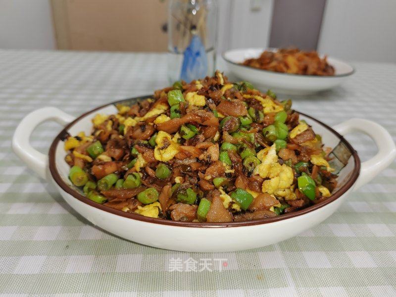 中婆菜炒豆角的做法