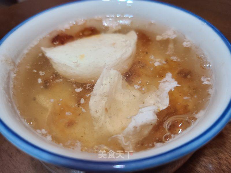桃胶钱袋蛋的做法