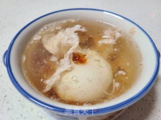 桃胶钱袋蛋的做法步调：5