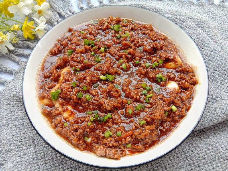 肉酱内乱脂豆腐的做法