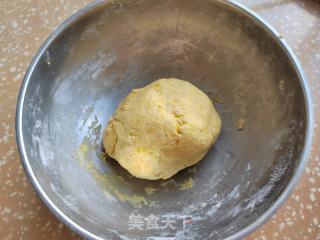 烤箱版北瓜麻球的做法步调：3