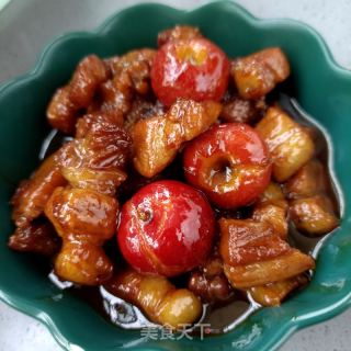 山查烧肉的做法步调：17