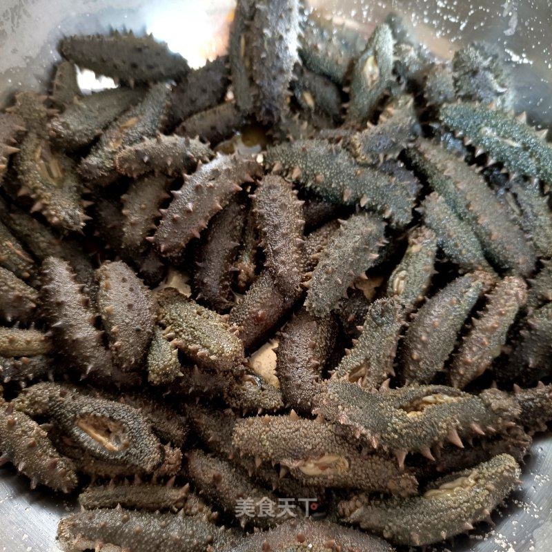 活海参与工的做法