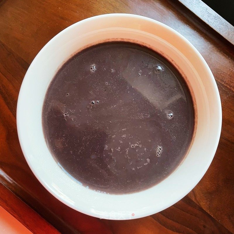 山药乌芝麻桑葚米糊的做法