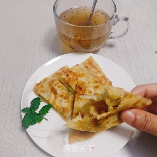 萝卜丝鸡蛋饼的做法步调：13