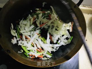 炒挂里的做法步调：5