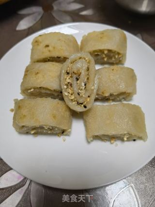 故乡糯米花死卷的做法步调：8