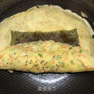 鸡蛋饼的做法步调：12