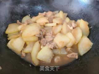 冬瓜炖肉的做法步调：6